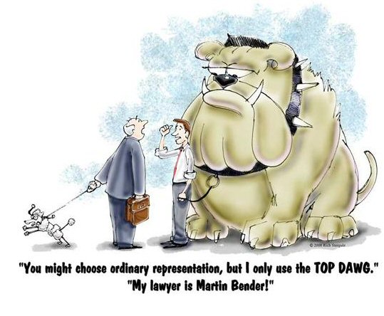 Top Dawg, lawyer cartoons